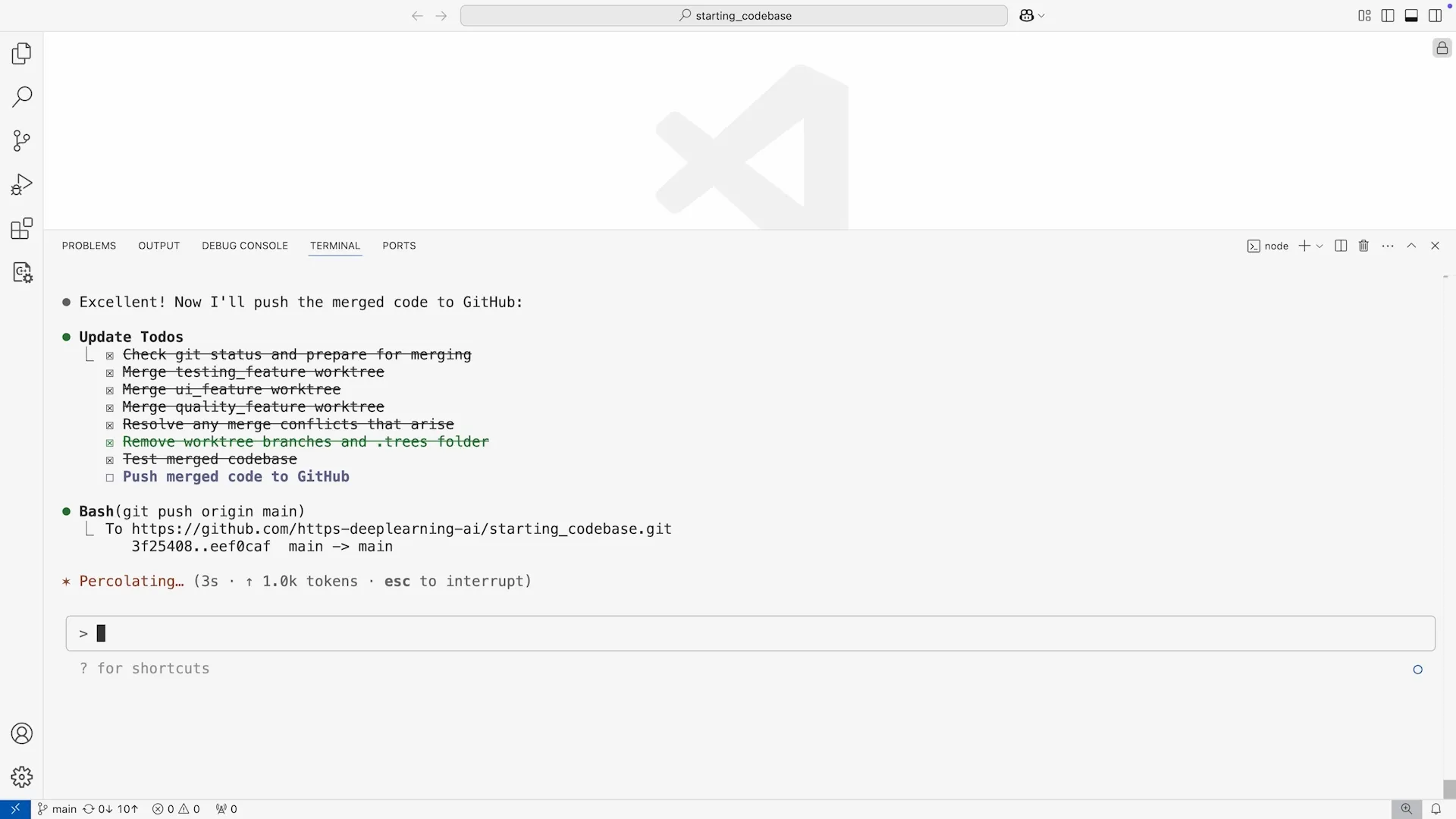推送 github